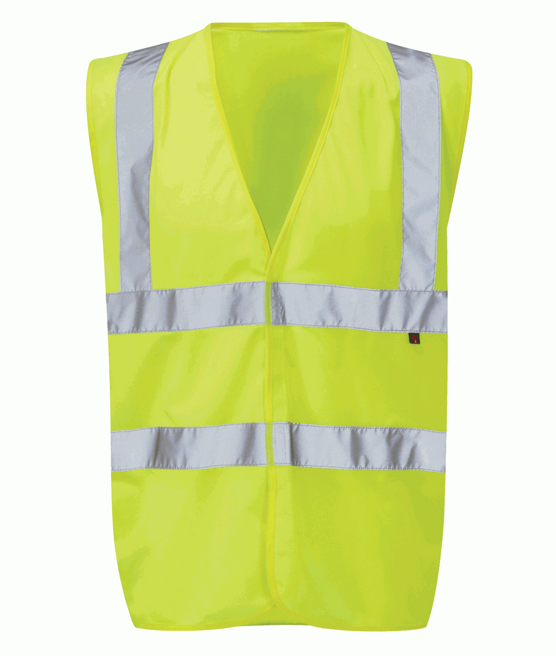 Lava Flame Retardant Hi Vis Yellow Waistcoat